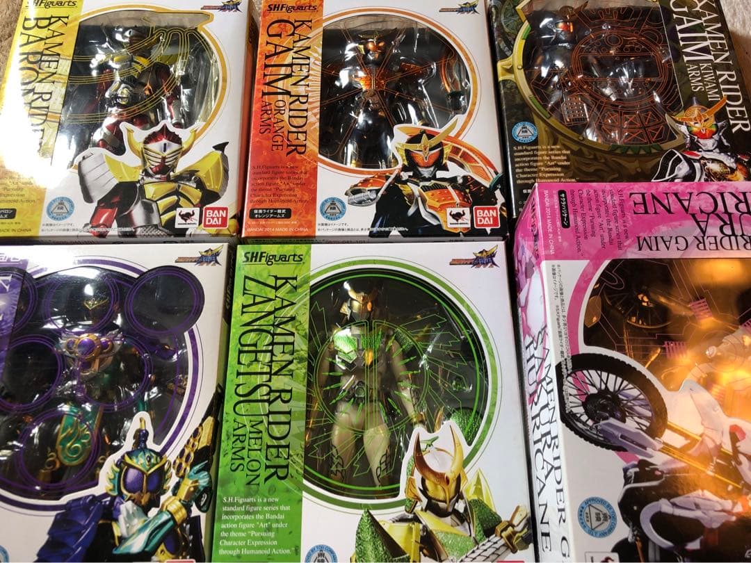 フィギュアーツ　仮面ライダー鎧武　セット