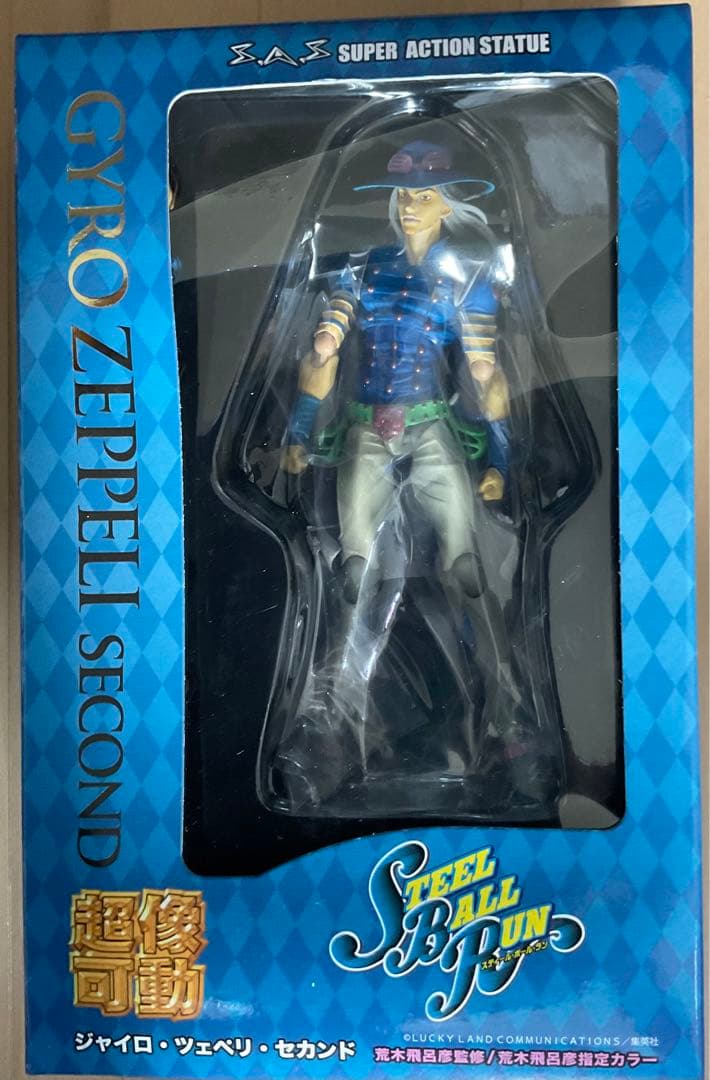 ジョジョ超像可動7部セット馬付　ジョニィ　ジャイロ　ディエゴ　大統領　D4C