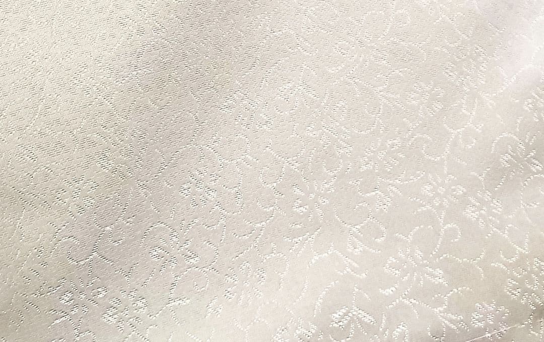 洗える色無地　花唐草地紋　Lサイズ