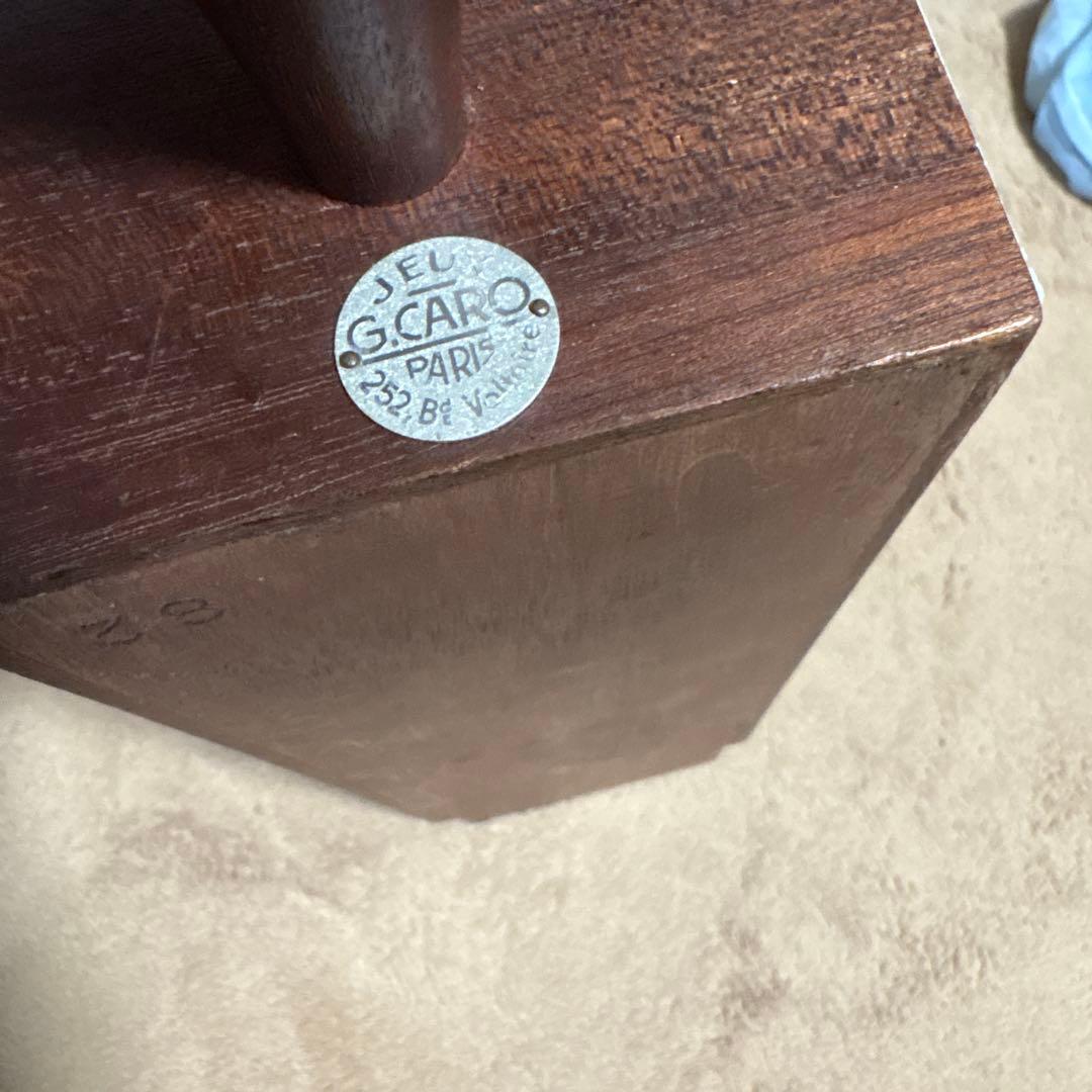 フランス　アンティーク　カジノ用ディーリング・シュー（カード配り機）