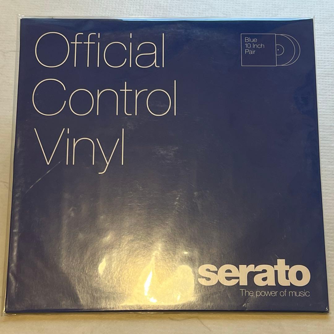 Serato Control Vinyl 10インチ 青 2枚組