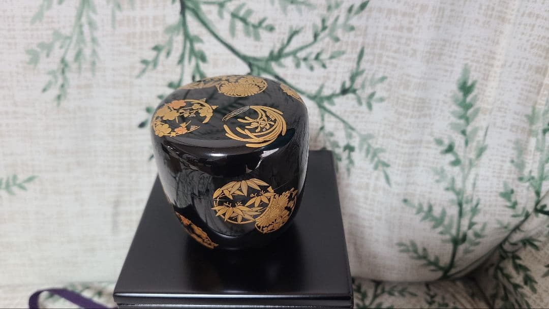 茶道具　棗　一瓢斉　二重箱