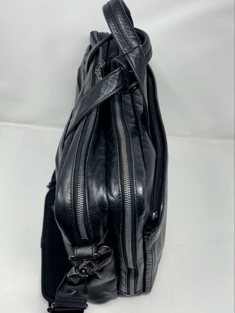 吉田カバン★本革 ラゲッジレーベルエレメント 2way レザーバッグ