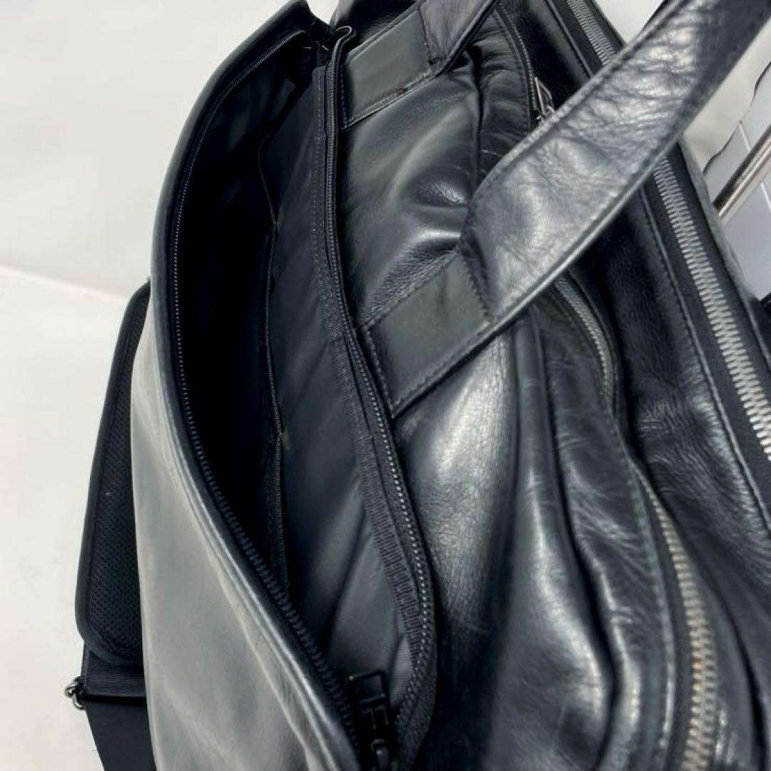 吉田カバン★本革 ラゲッジレーベルエレメント 2way レザーバッグ