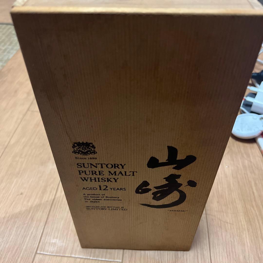 未開封　サントリー 山崎12年 700ml ピュアモルト