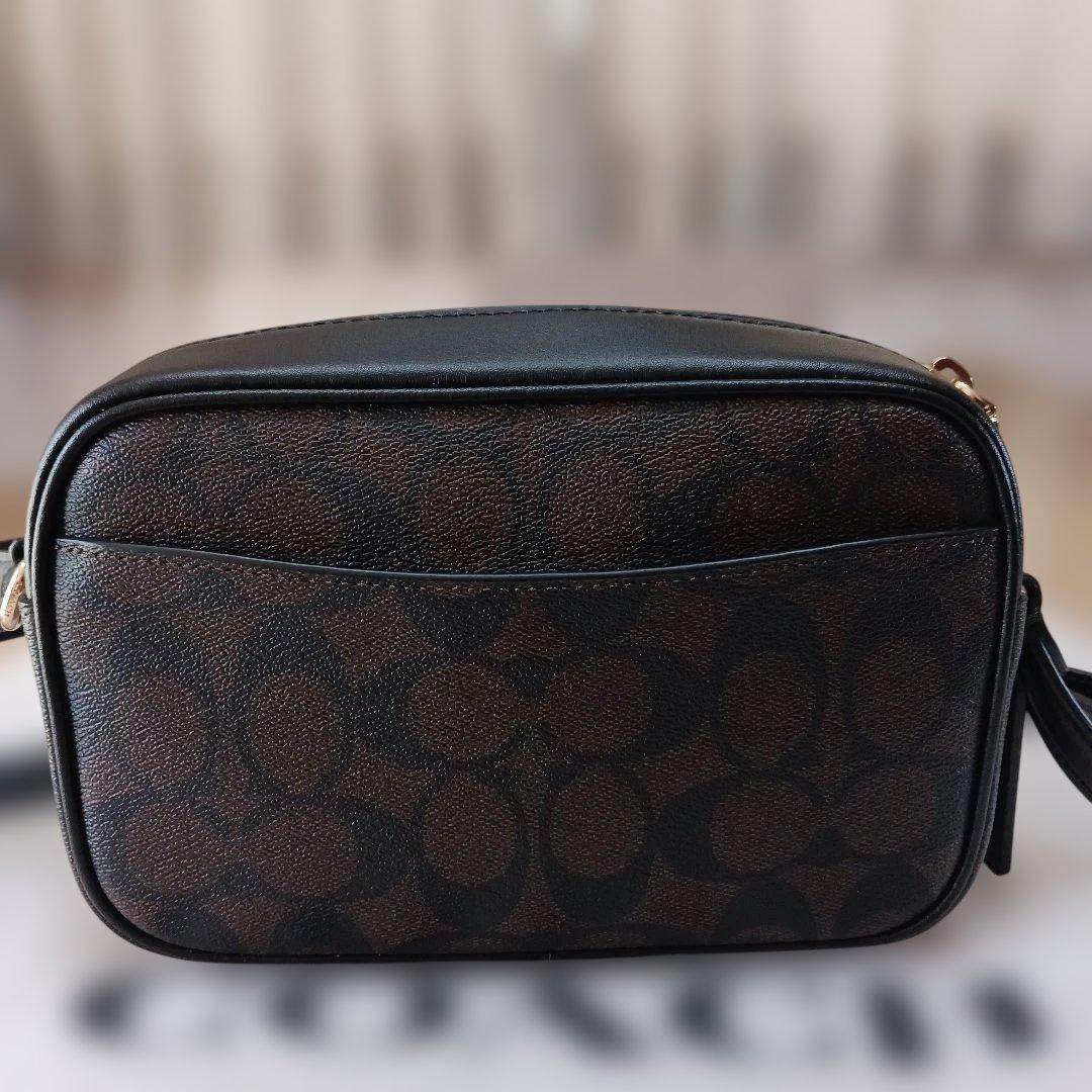 新品未使用COACH ショルダーバッグ ブラウン/ブラック