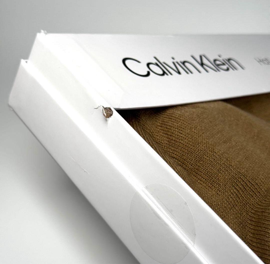 新品   ニット帽 マフラー セット 裏起毛 ボア CK