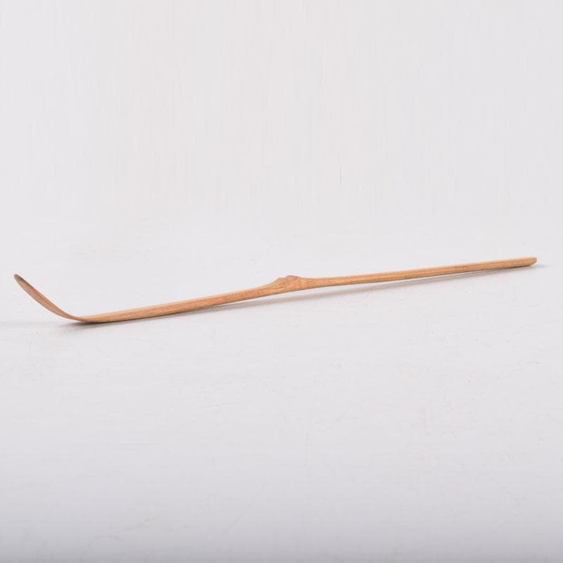 茶道具　茶杓　銘「岩清水」　書付　共筒共箱　V　8489