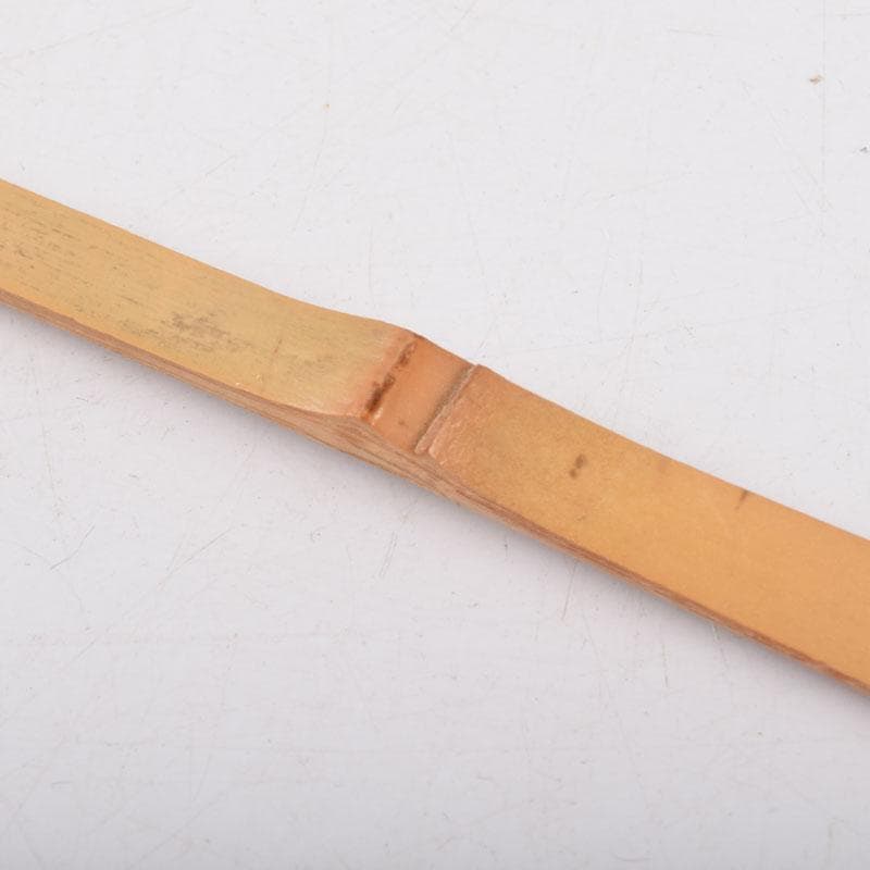 茶道具　茶杓　銘「岩清水」　書付　共筒共箱　V　8489