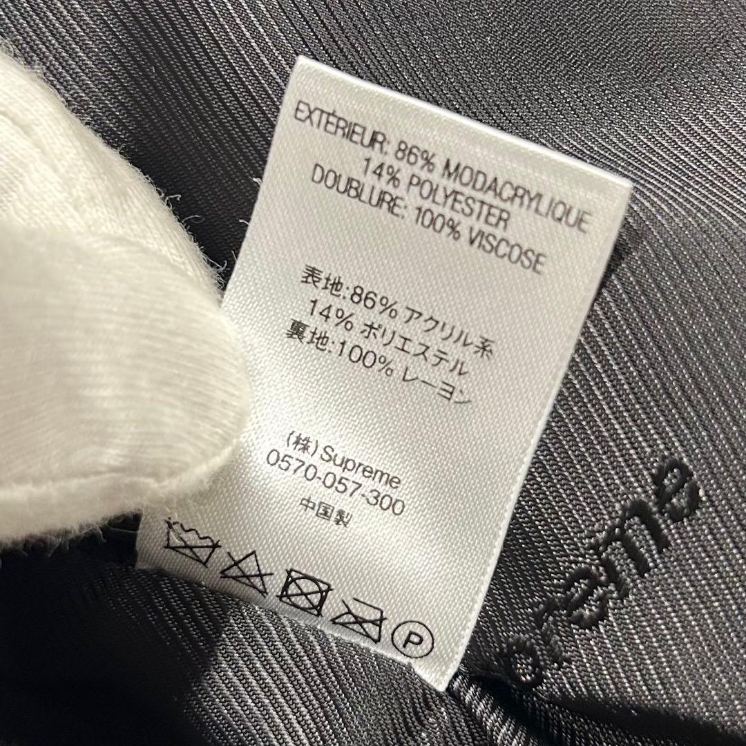 【新品未使用】タグ付き シュプリーム フェイクファー ボンバー ジャケット S