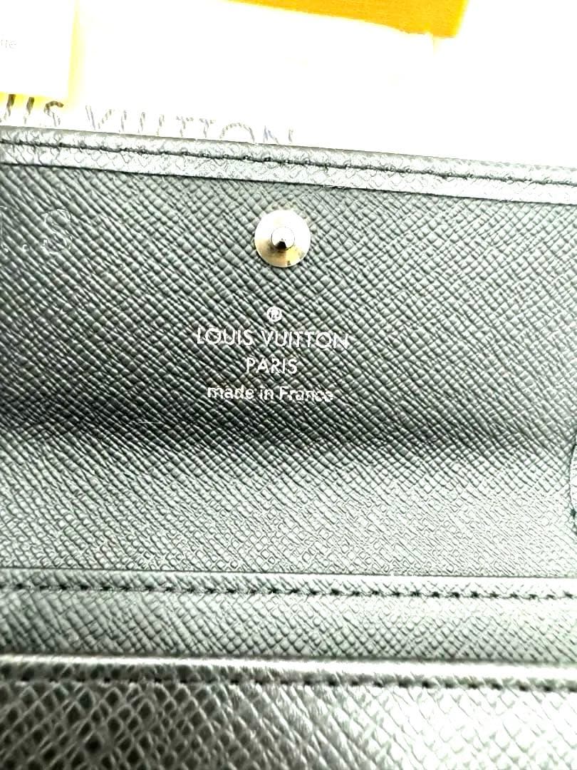 新品未使用　ルイヴィトン　タイガ　ミュルティクレ　6連　レザー　キーケース　黒