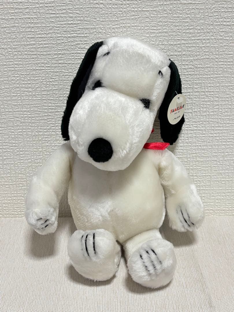 希少✨ファミリア スヌーピー ぬいぐるみ ヴィンテージ タグ付き