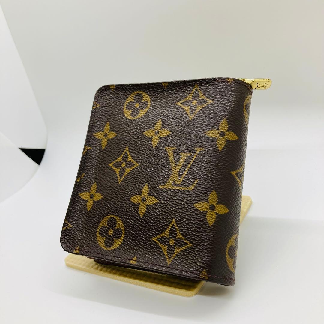ルイヴィトン コンパクトジップモノグラム 財布 折財布 A846