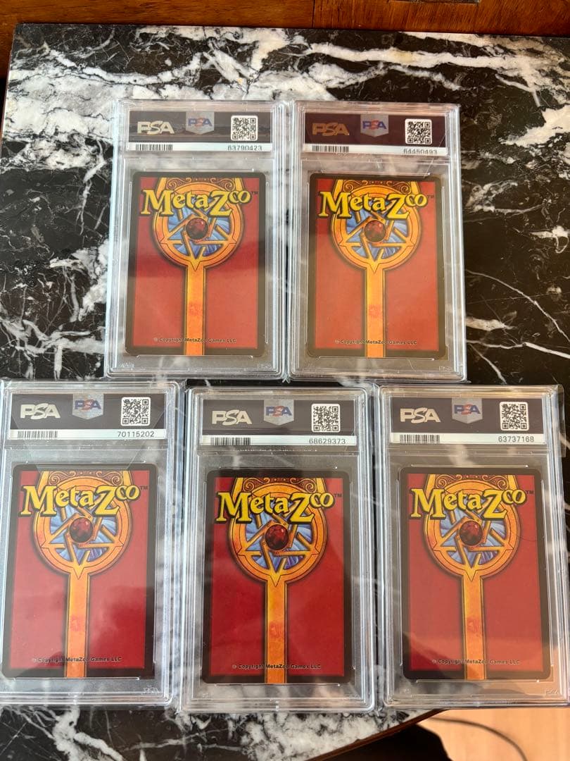 国内未発売品⭐︎2021 メタズー Mothman PSA10 5枚セット