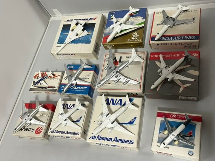 飛行機　模型　11点