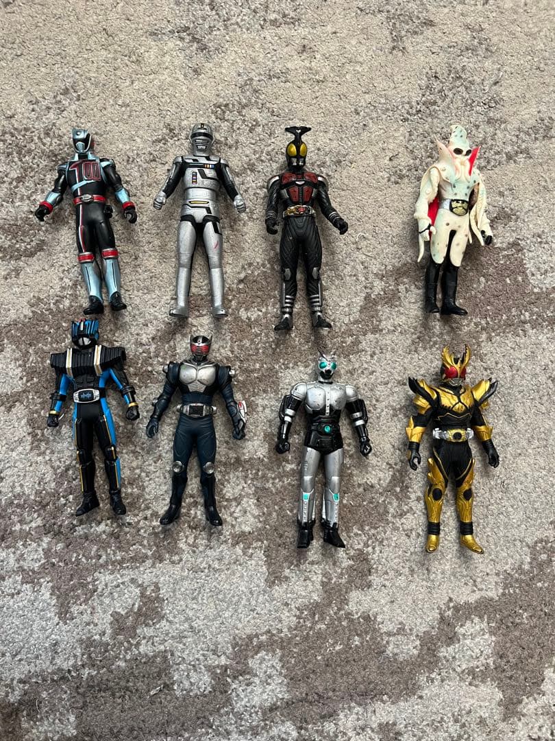 特撮ヒーローフィギュア 8体セット