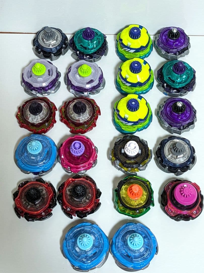 ベイブレードX 22個/クロコクランチ、コバルトドラグーン、ペガサスブラスト