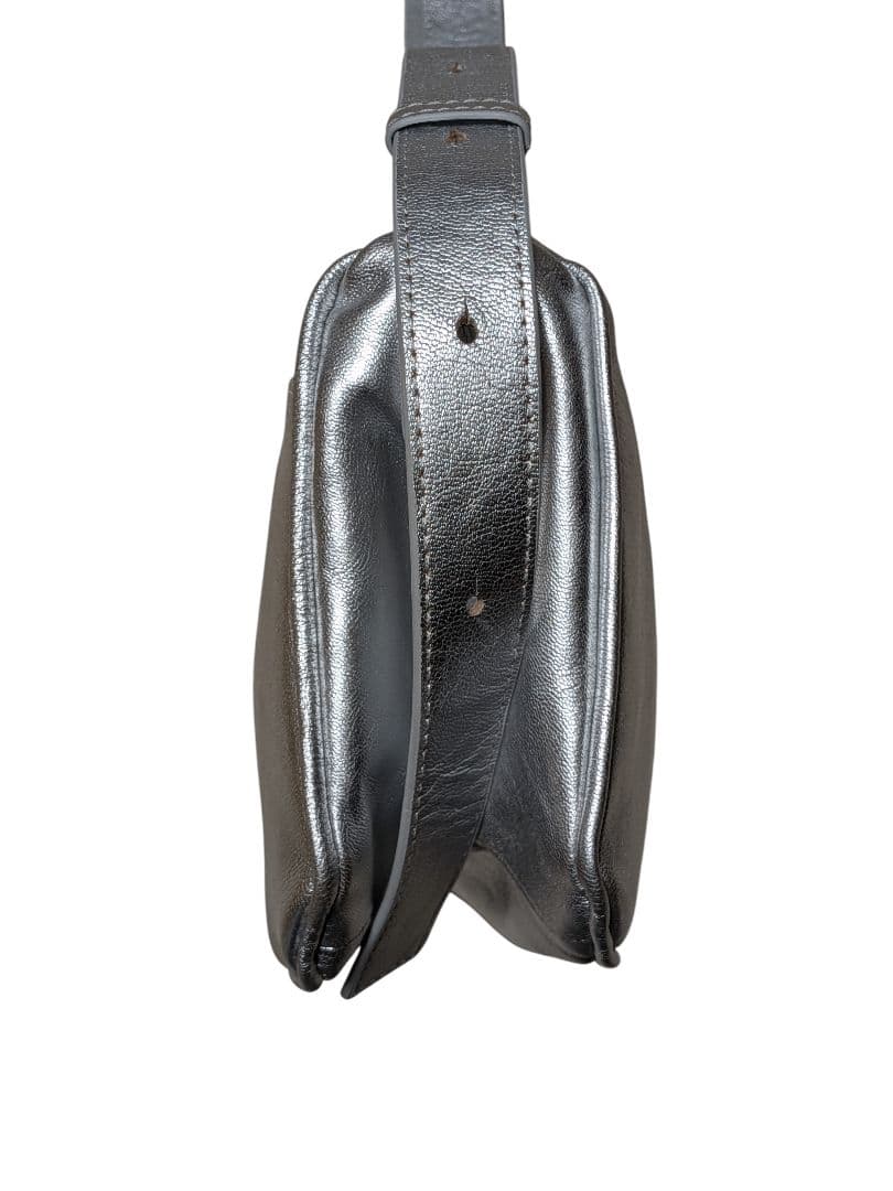 美品✨ear PAPILLONNER　ミニスワローマチショルダーバッグ　シルバー