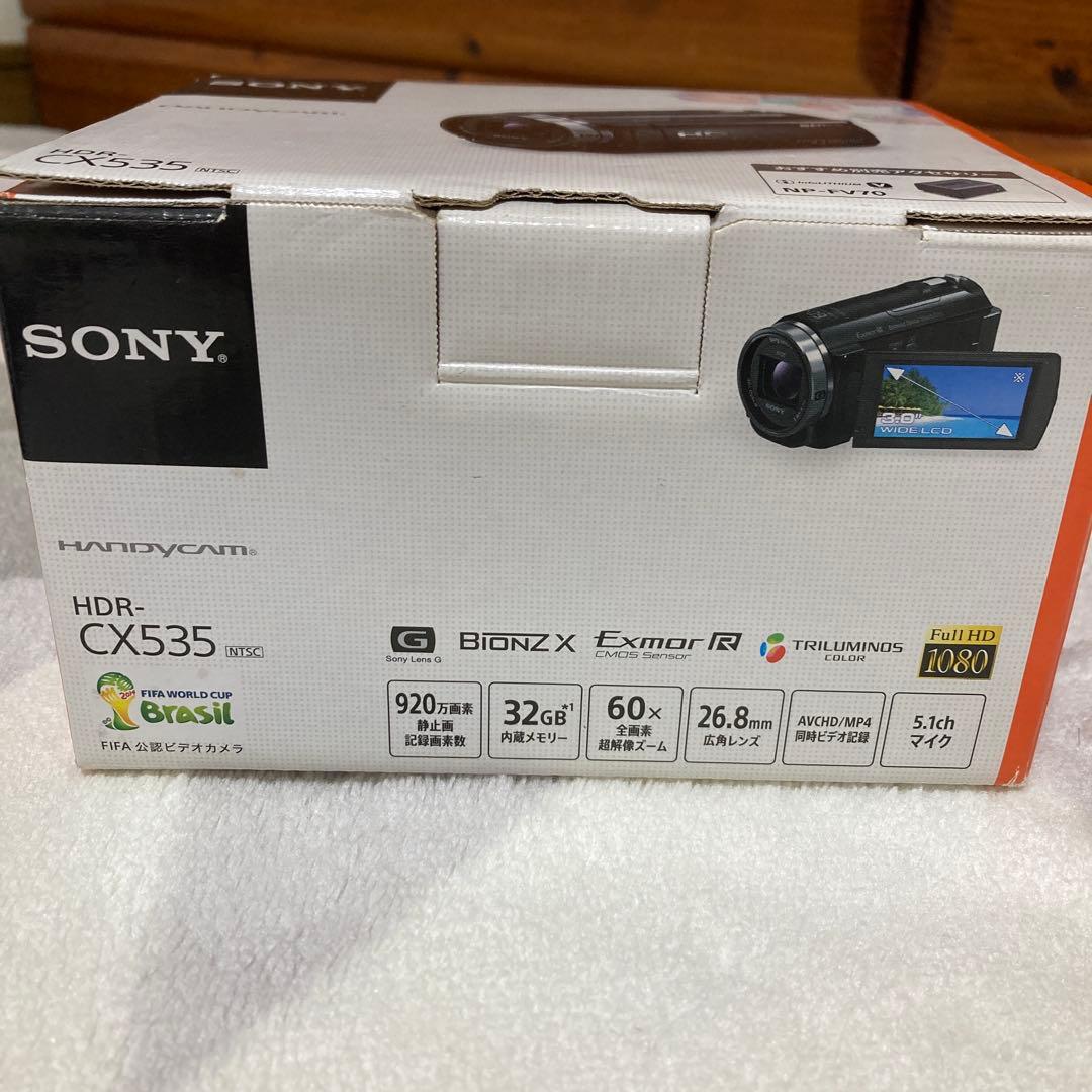 Sony HDR-CX535 ハンディカム ブラウン ビデオカメラ