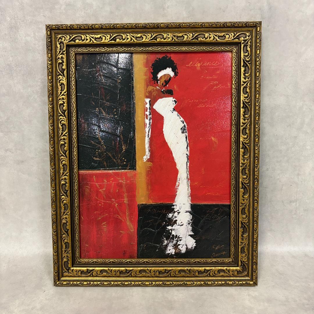 「ヨハンナ 」 モダンアートプリント　海外アート　額装品