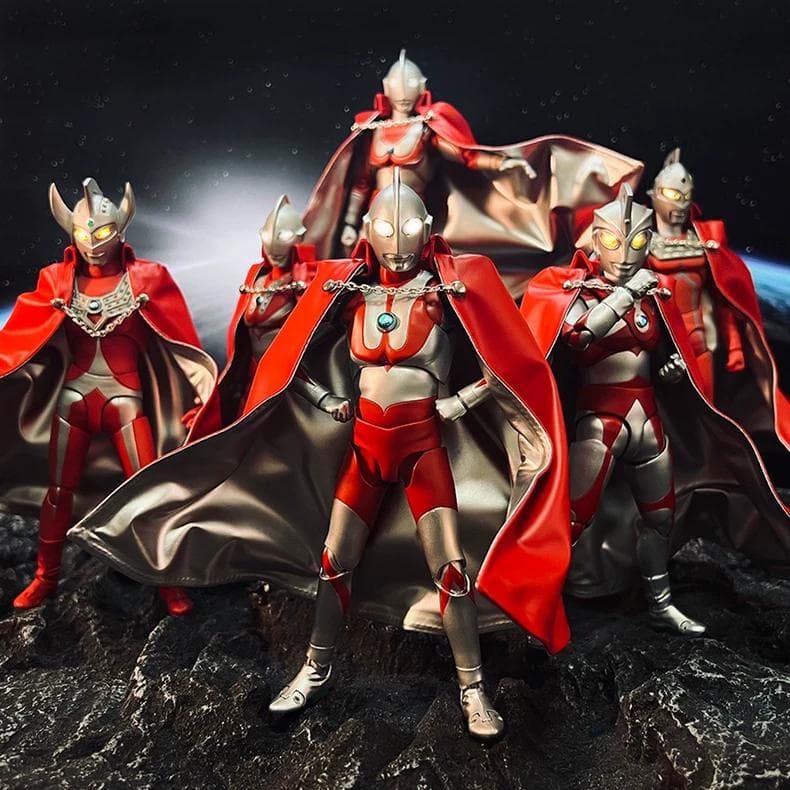 6点セット　S.H.Figuarts　ウルトラマン ブラザーズ 用マント