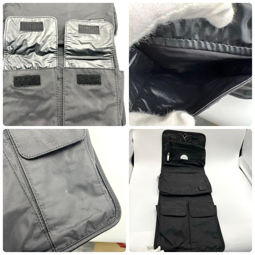 ☆《美品》BALLY バリー　三つ折りトラベルケース　ガーメントポーチ　ナイロン