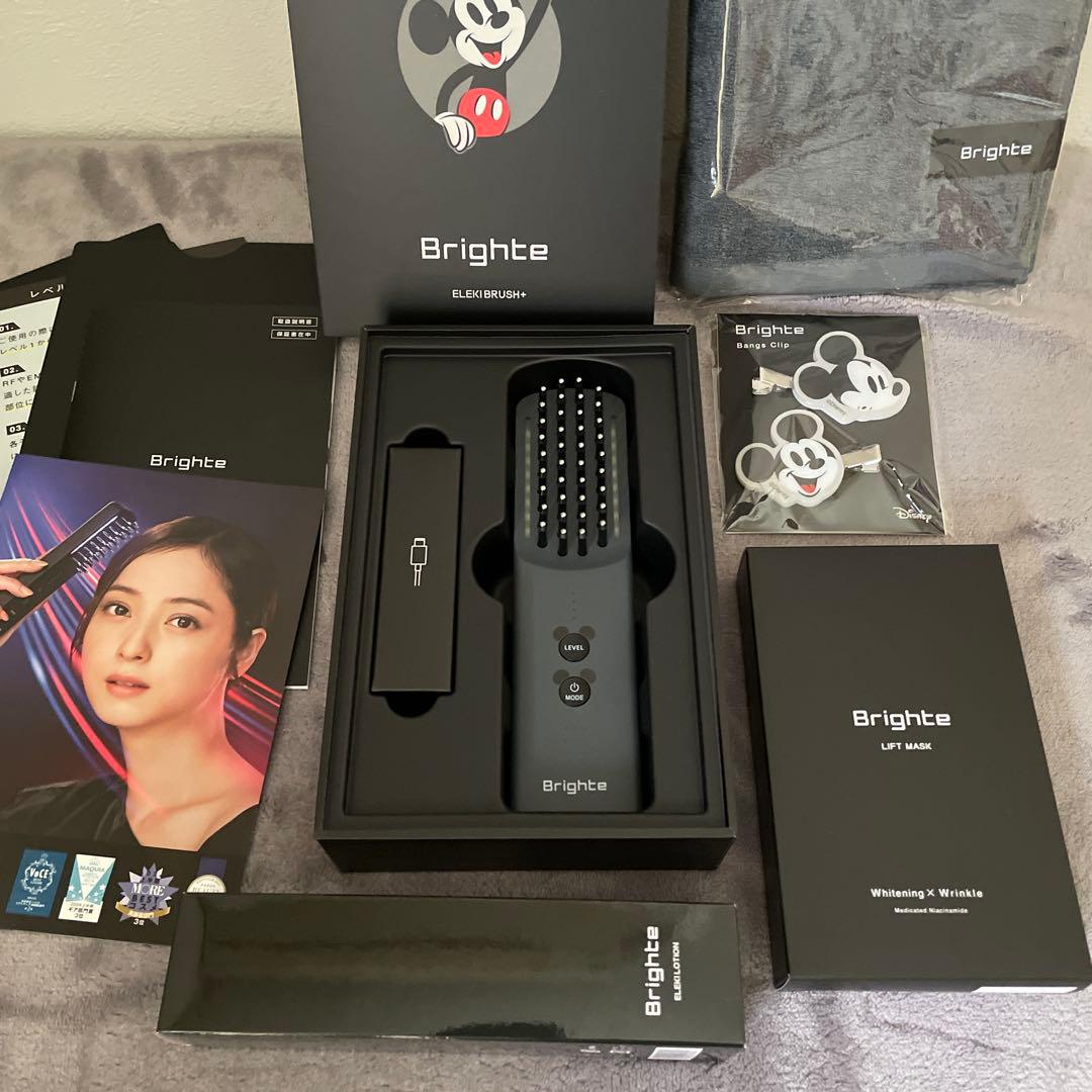 Bright エレキブラシ 付属品あり ミッキーマウス