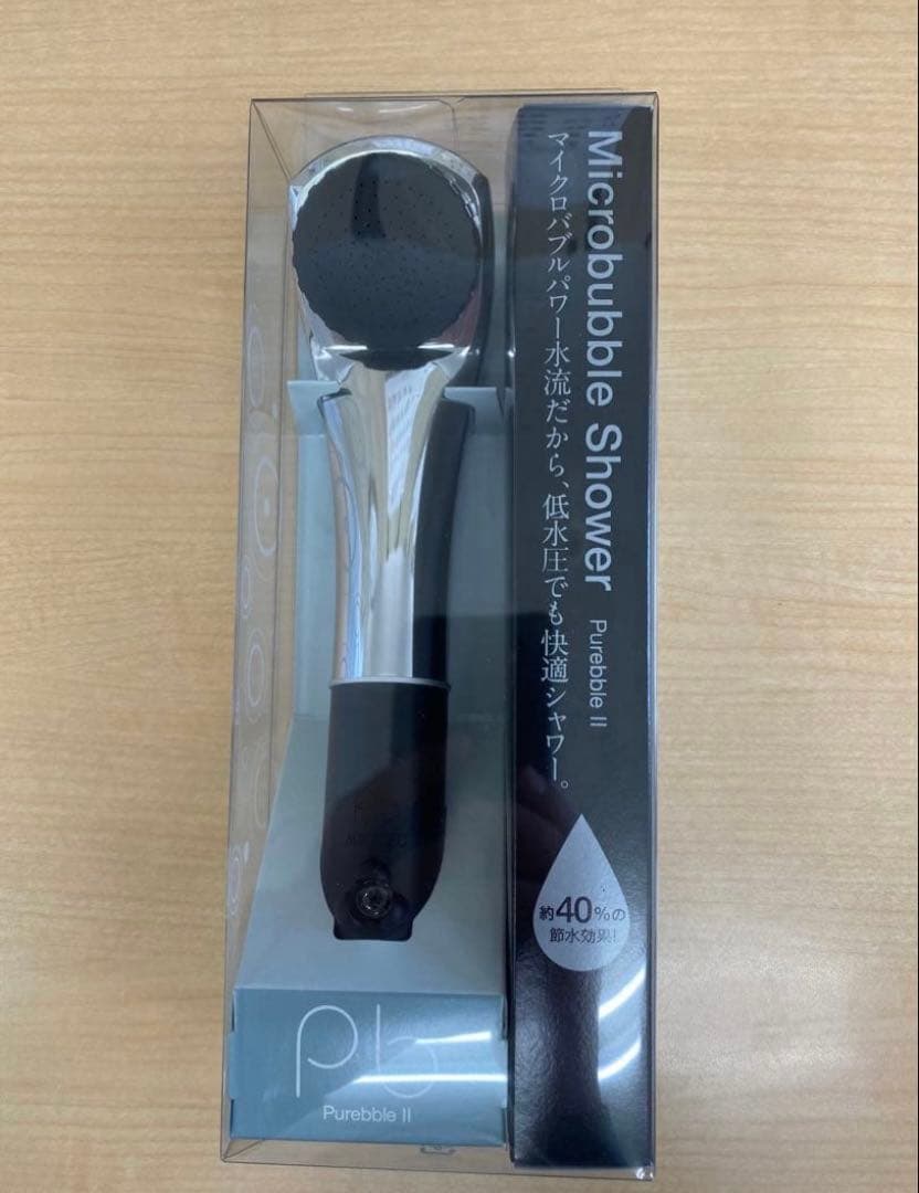 マイクロバブルシャワーヘッド ピュアブル2 メタル