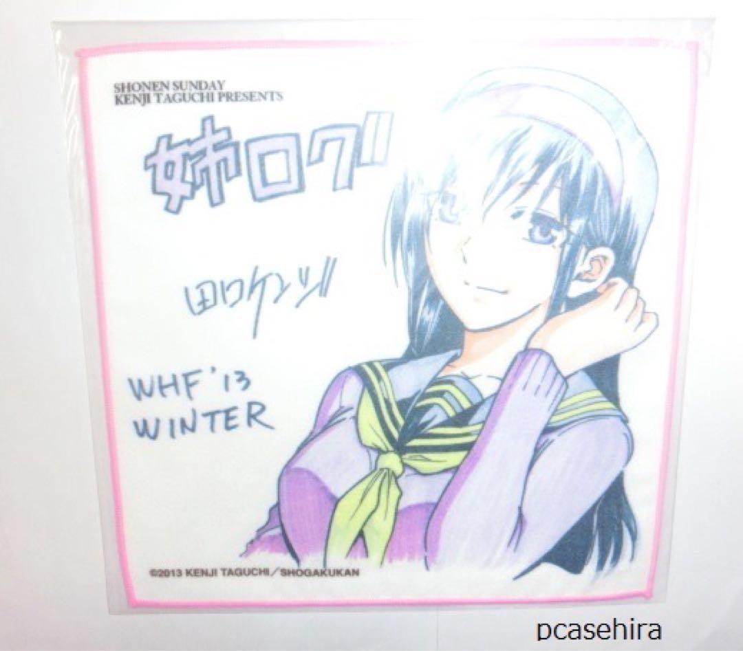 姉ログ　田口ケンジ　先生ＷＨＦ2013　サンデーくじ　ハンドタオル