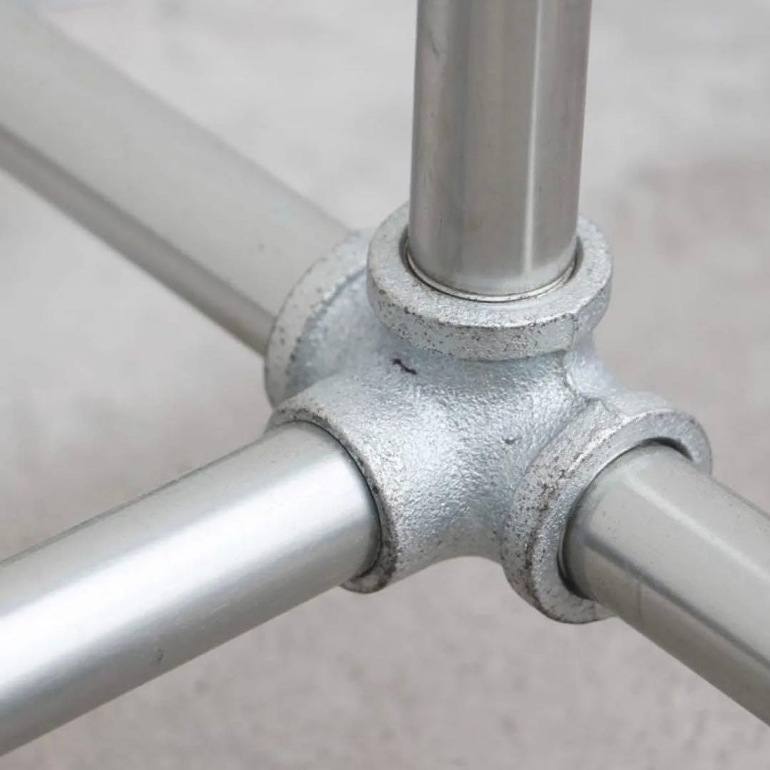 希少 廃番 HATCH購入 水道管 ガス管 ハンガーラック キャスター付 完成品