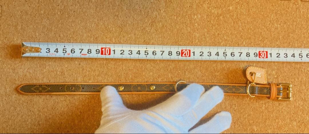 ルイ・ヴィトン　モノグラム　小型犬用リード＆首輪のセット