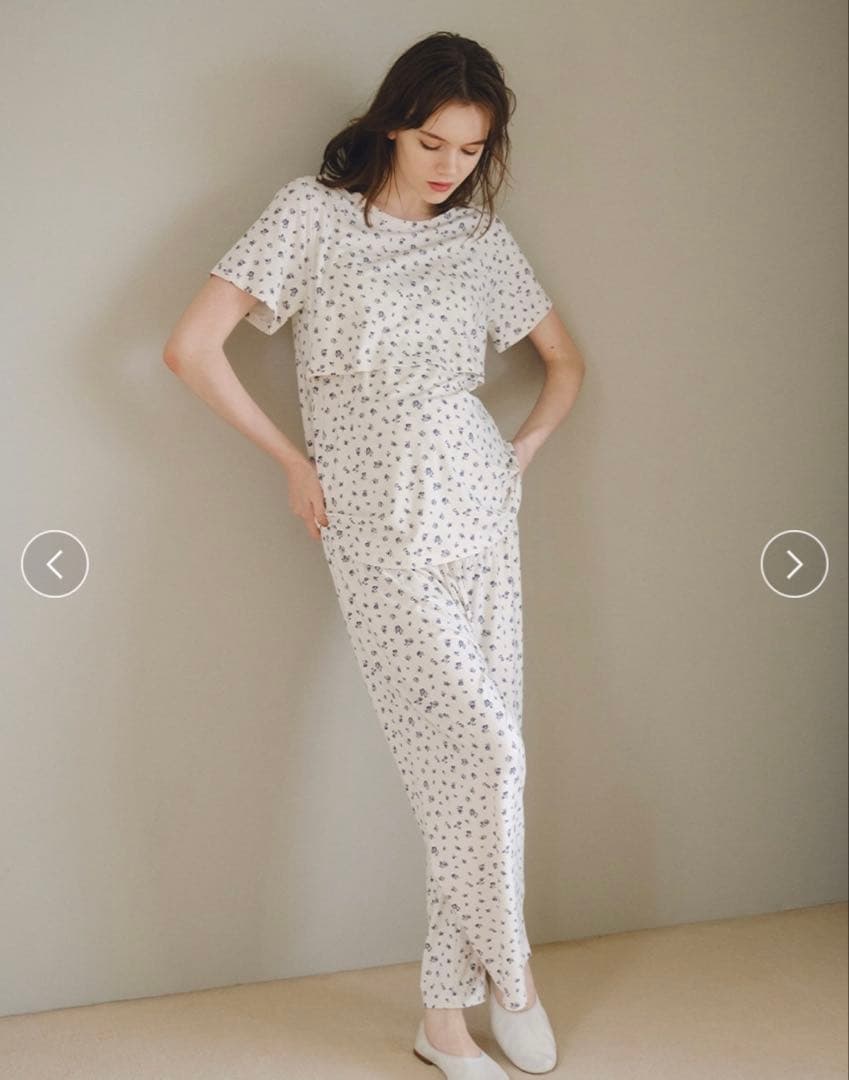 ジェラピケ　マタニティ上下セット