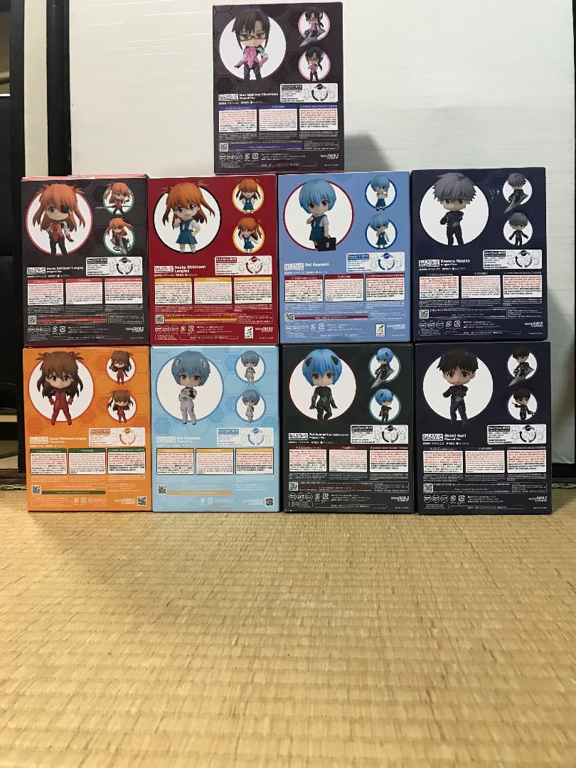 Evangelion ねんどろいど Nendoroid x9 エヴァンゲリオン