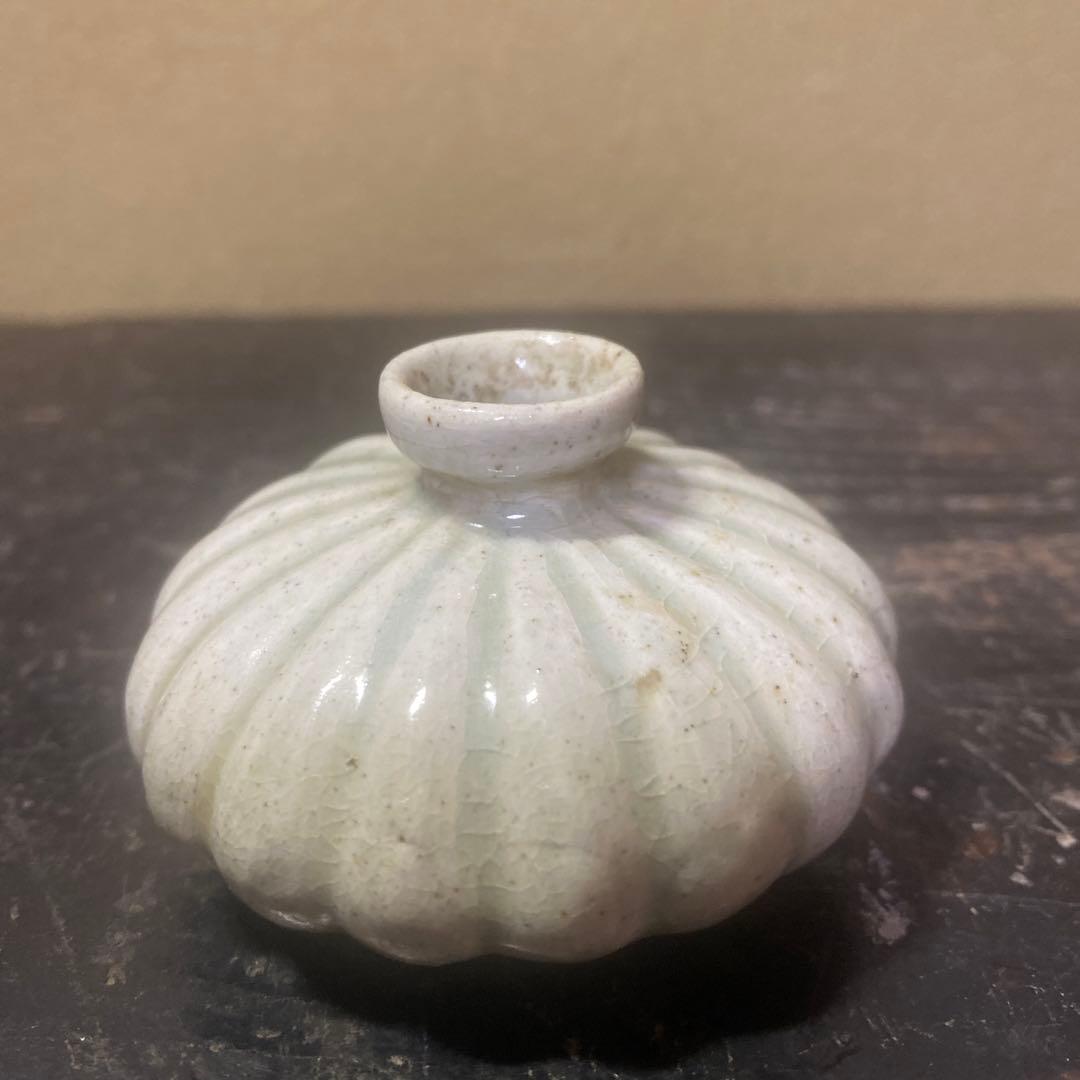 中国古玩具　白磁油壺7cm3.5cm