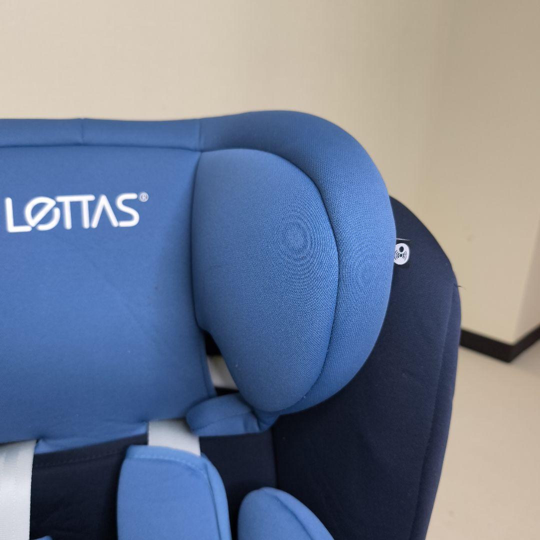 LETTAS レッタス ISOFIX チャイルドシート ブルー　ネイビー