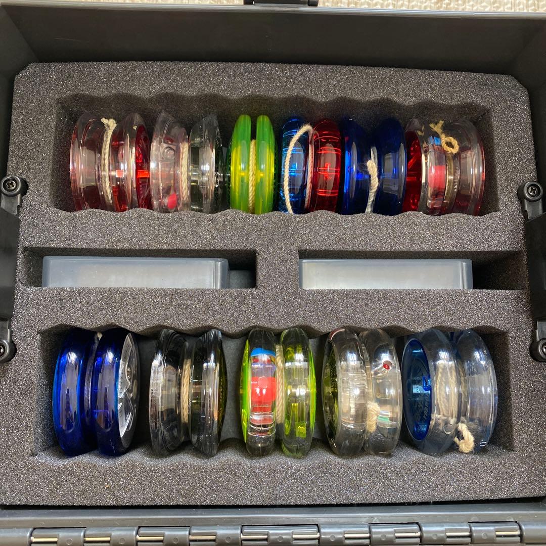 ハイパーヨーヨー　19個入り　ボックス付き　パーツケース