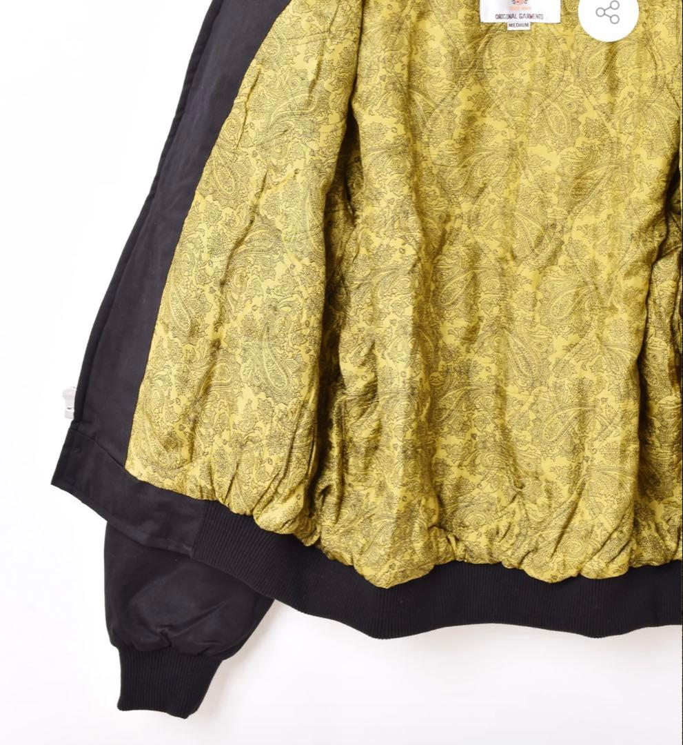 k*4様 新品未使用　ダービージャケット　ブラック×ゴールド　L キムタク