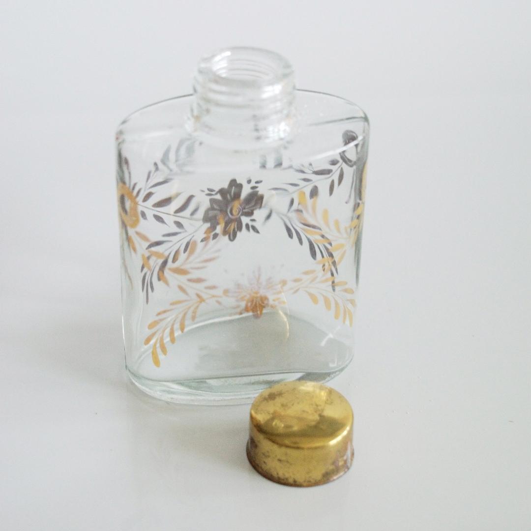 金彩 ガラスボトル フランス 19世紀