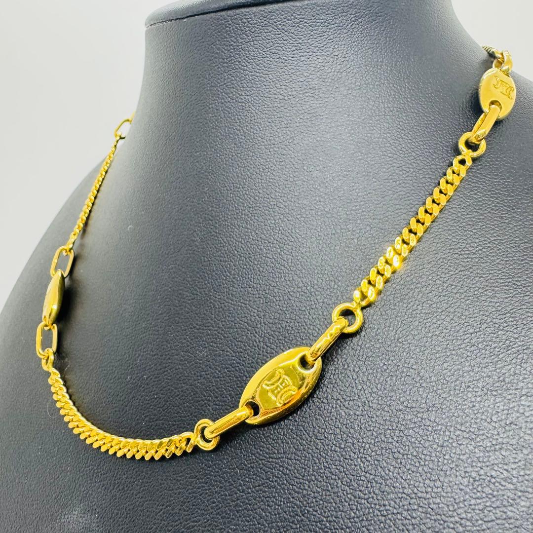 ✨CELINE✨セリーヌ✨トリオンフ✨ゴールド✨ネックレス✨