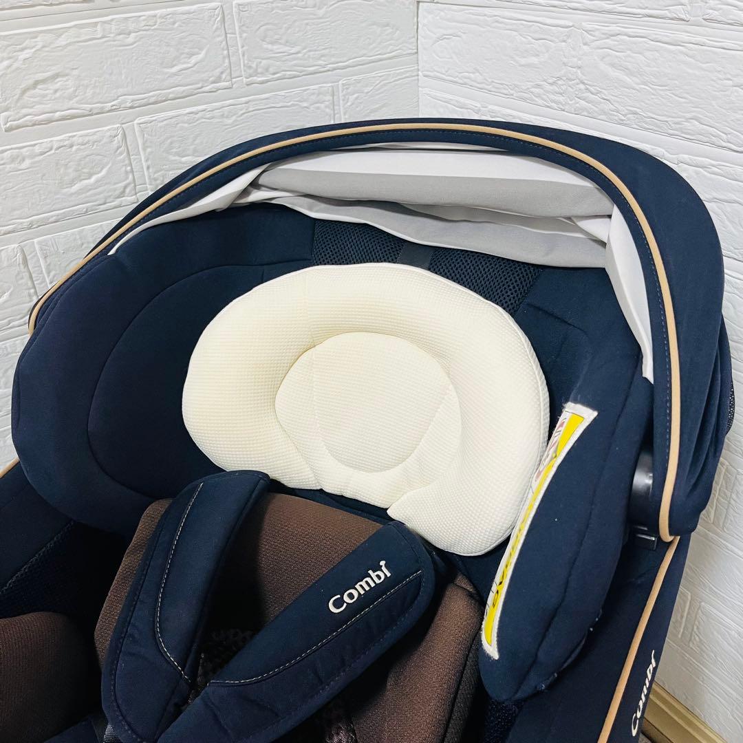 【☆極美品☆】コンビ☆チャイルドシート☆クルムーヴスマートisofix☆ネイビー