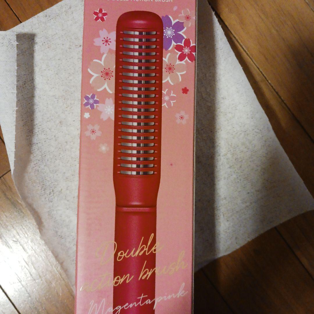 チョンダムスタイル、 マゼンダピンク、ダブルアクションヘア ブラシ、ヘアアイロン