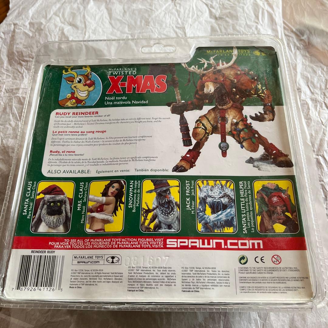 SF・ファンタジー・ホラー McFarlane TwistedChristmas Reindeer Rudy