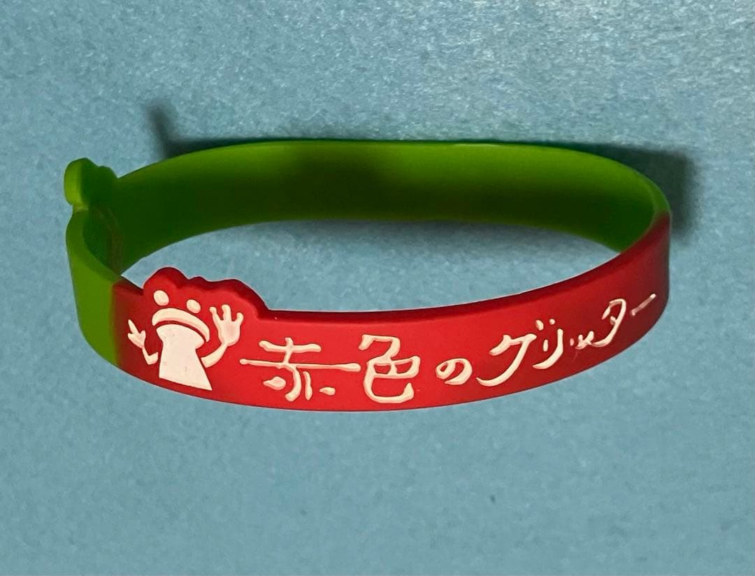 Mrs.GREEN APPLE ラバーバンド ラババン 初期 赤色のグリッター