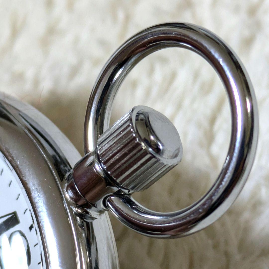 鉄道時計 シチズン鉄道懐中時計(クォーツ) JR西日本(美品)