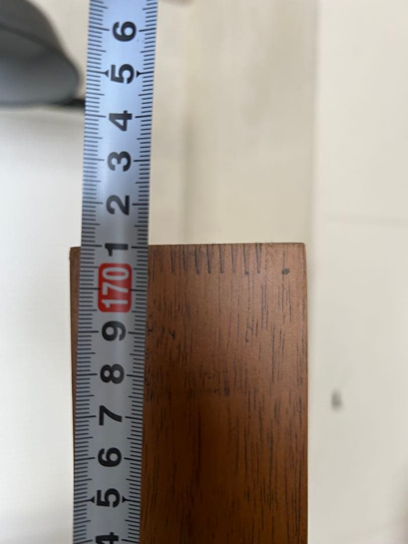 【中古】美容室両面鏡セット面 木製アンティーク 1台 その2