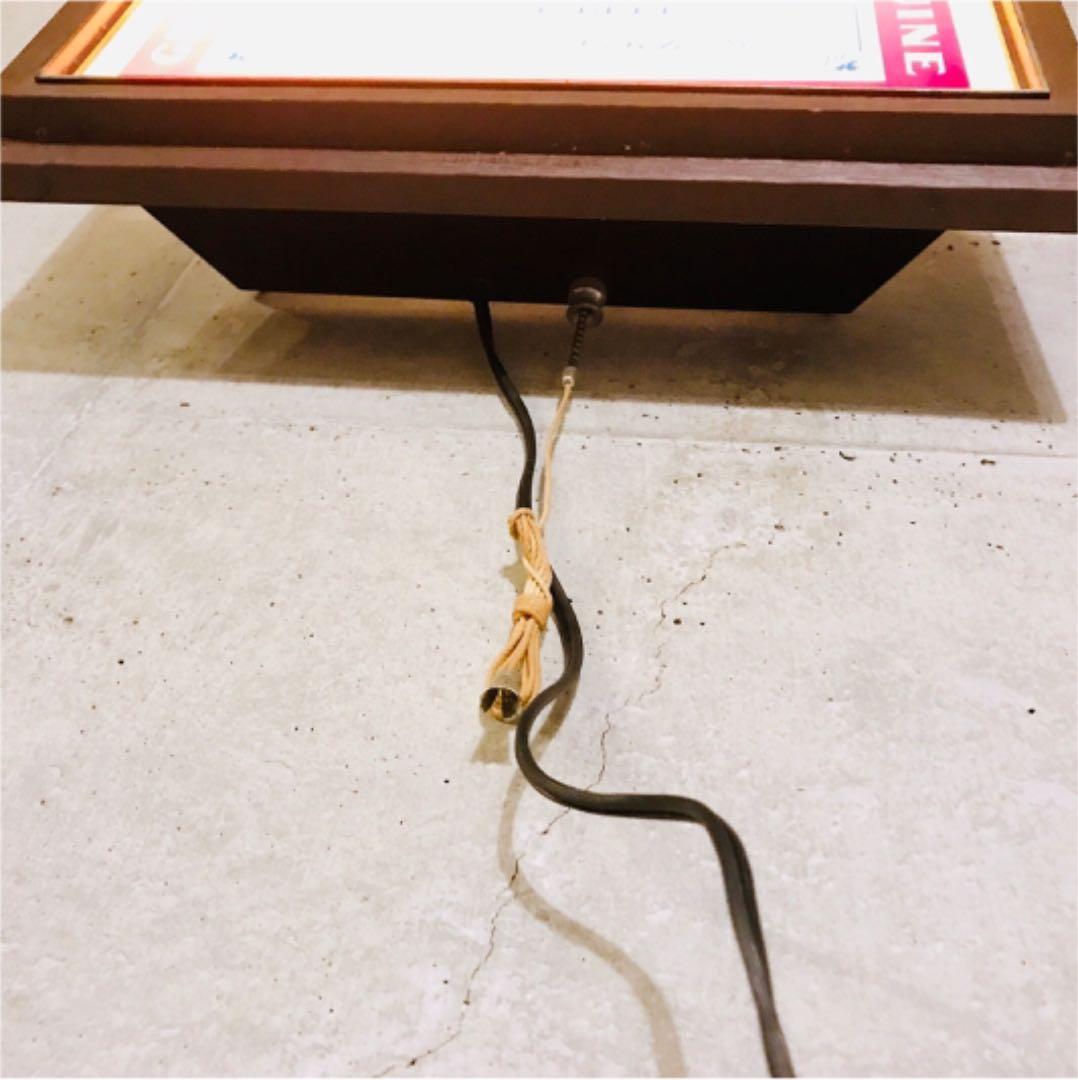 アメリカ直輸入 バドワイザービール ビンテージ クロックライト パブサイン バー