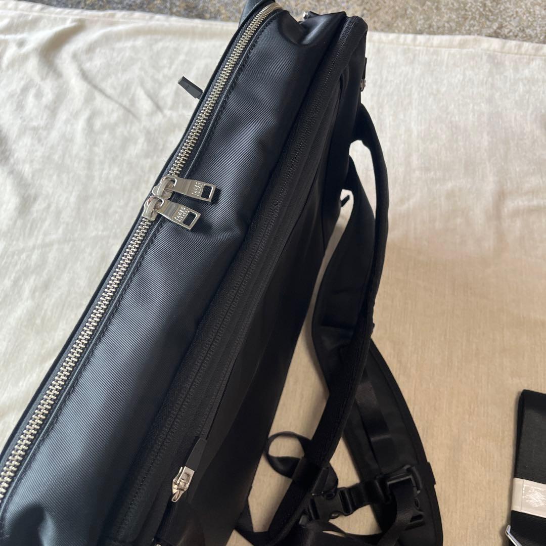 TAKEO KIKUCHI ビジネスバックパック 3WAY 黒　ブラック