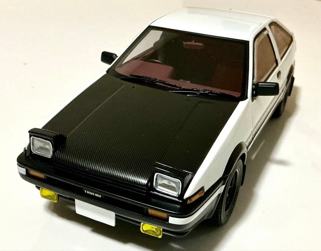 オートアート 1/18 頭文字D AE86 トレノProject D ver