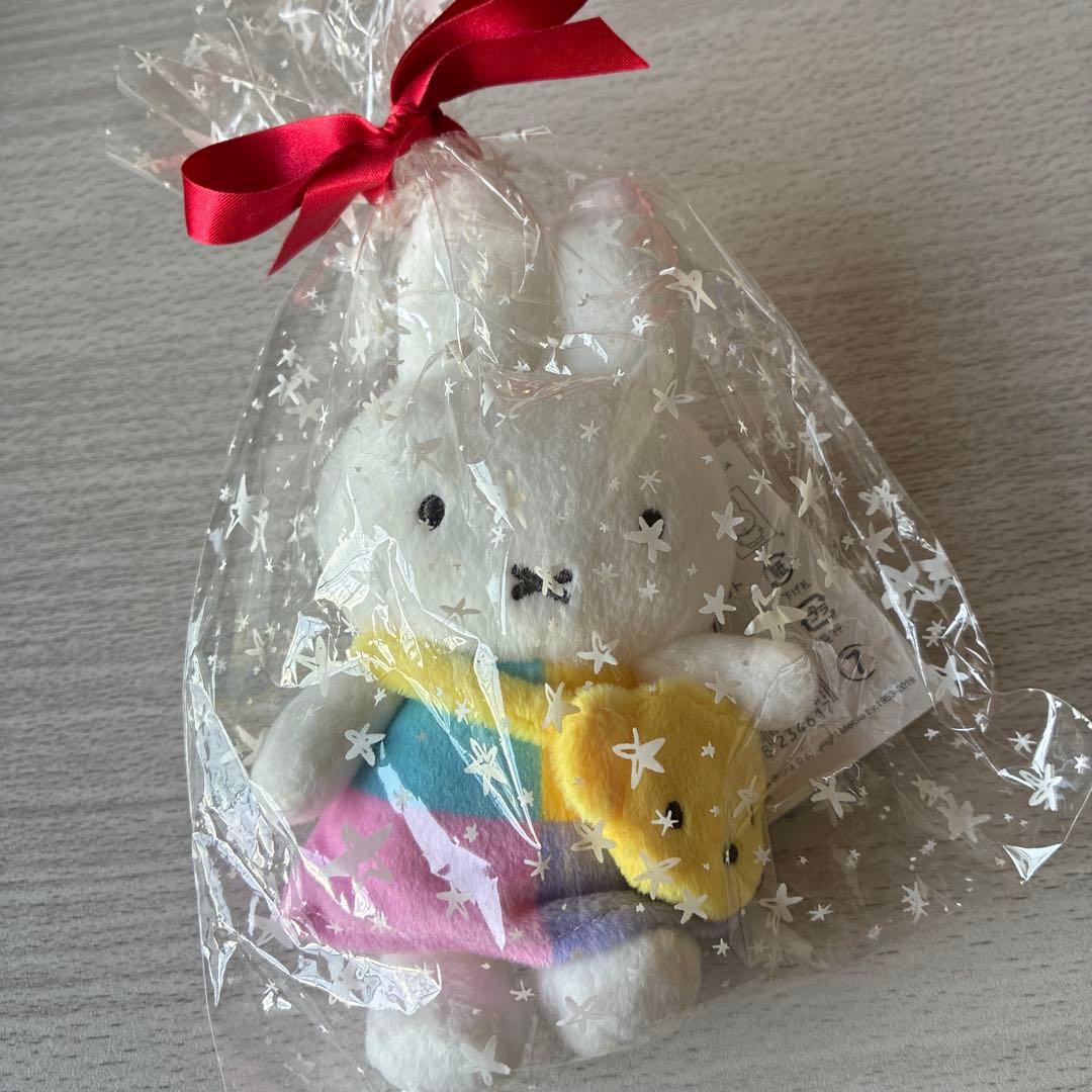 【新品】ミッフィー ♡ぬいぐるみ マスコット、カラフルドレス