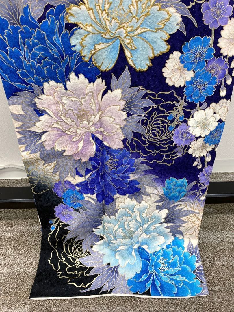 振袖 豪華 金駒 銀駒 金彩 銀通し身丈168cm 撥水加工済